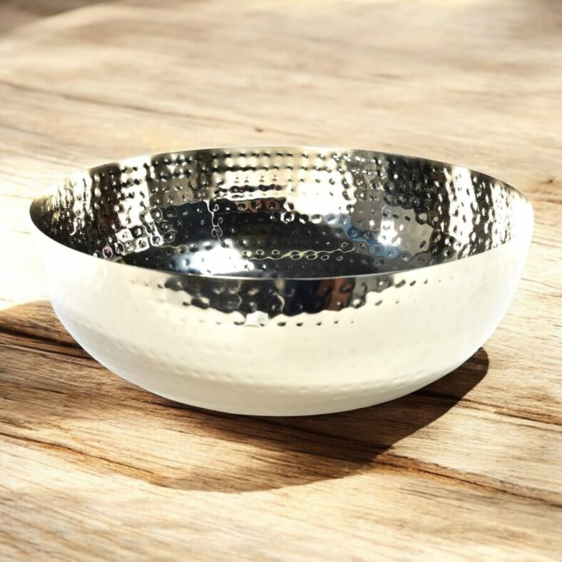CENTROTAVOLA GRANDE IN ACCIAIO CM 36*13