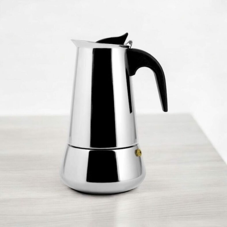 CAFFETTIERA INOX RIKA INDUZIONE  TAZZE 6